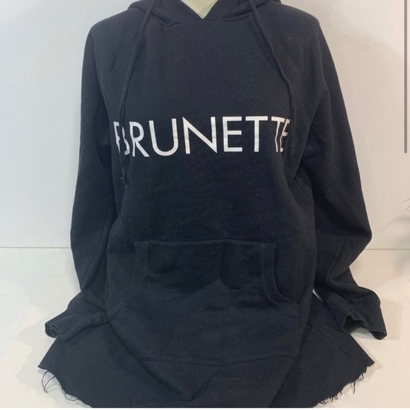 BRUNETTE THE LABEL FRAYED HOODIE - Picture 2 of 3